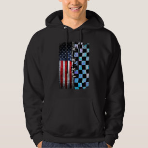 Moletom Love Uing Flag American Flag USA Flag Racing