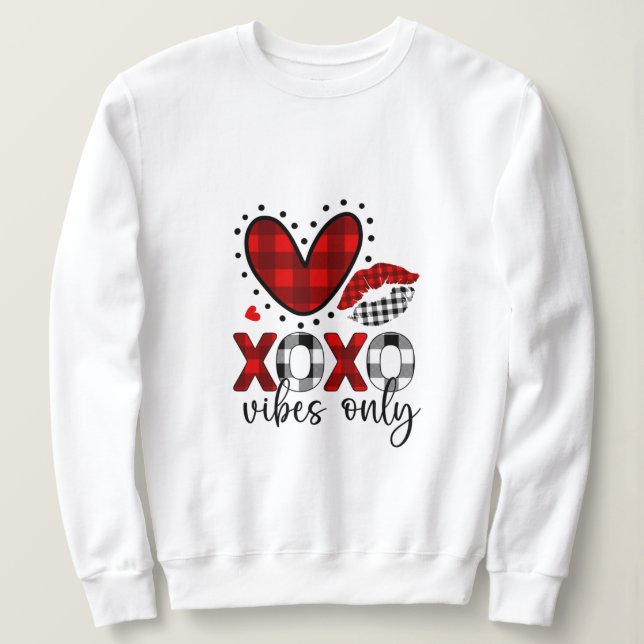 Moletom Love Vibs Only Sweatshirt (Frente do Design)