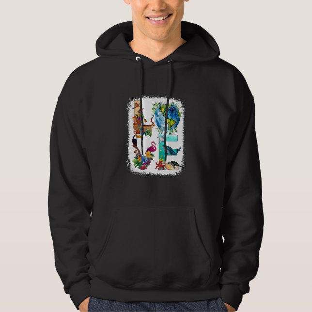 Moletom Love World Earth Planet Environmental Animal (Frente)