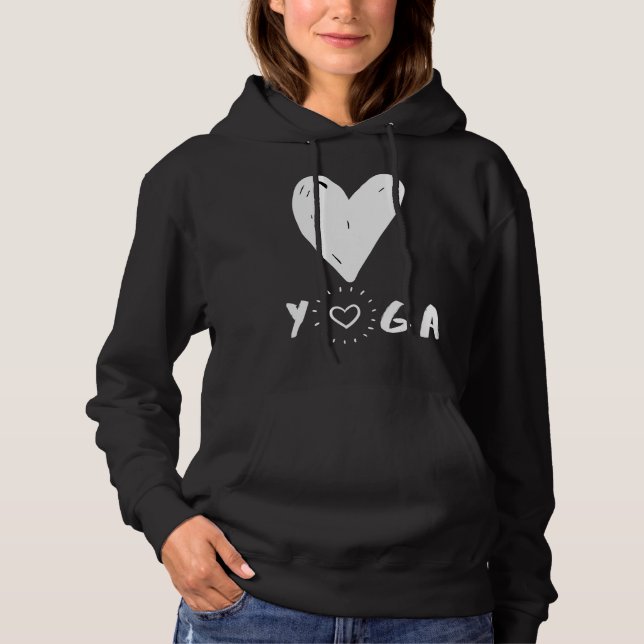 Moletom Love Yoga Fited Scoop (Frente)