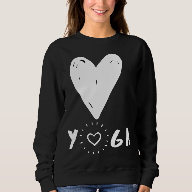 Moletom Love Yoga Fited Scoop (Frente)
