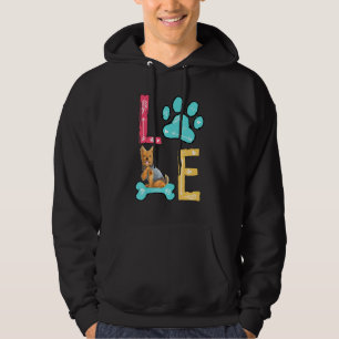 Moletom Love Yorkshire Terrier Paw Dog Owner