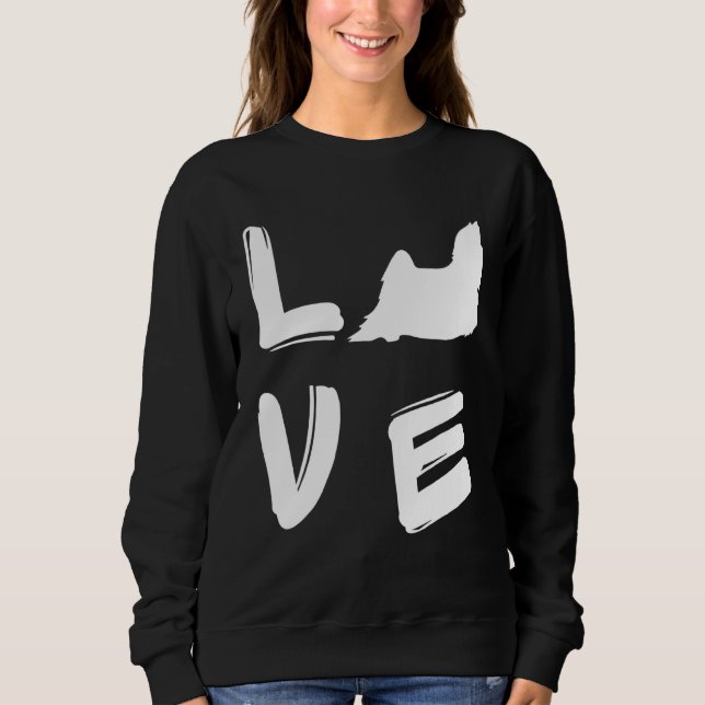 Moletom Love Yorkshire Terrier Yorkie (Frente)