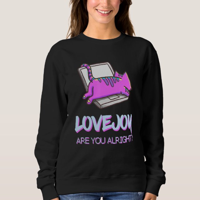 Moletom Lovejoy Merch Wilbur Soot Bored Cat (Frente)