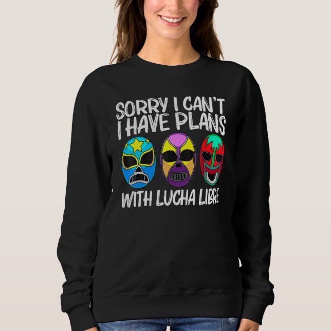 Moletom Lucha Libre Art For Men Luta Wrestler M (Frente)