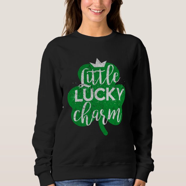 Moletom Lucky Luck Cute Irish Ireland St Patricks  Drinkin (Frente)