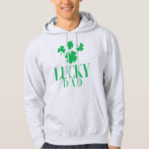 Lucky Pai Hoodie - Estilo Shamrock para um super-p