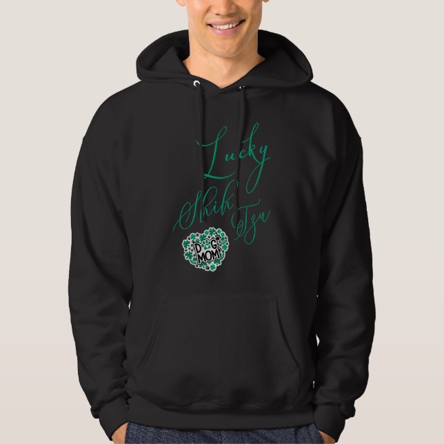 Moletom Lucky Shih Tzu Dog Mãe Para Mulheres (Frente)