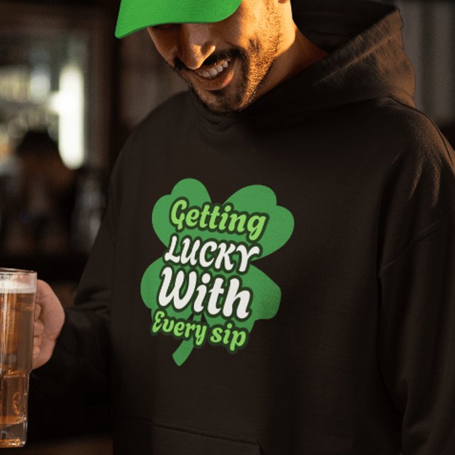 Moletom Lucky Sip Hoodie (Criador carregado)
