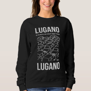 Moletom Lugano Está A Uma Hora De Lugano Suiça Jok