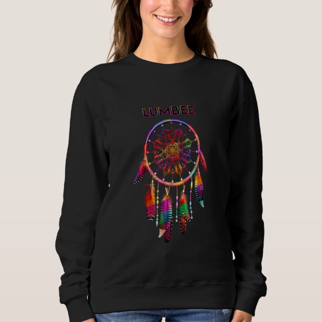 Moletom Lumbee Native Indian Colorful Dreamcatche (Frente)