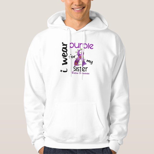 Moletom Lúpus EU VISTO o ROXO PARA MINHA IRMÃ 43 (Frente)