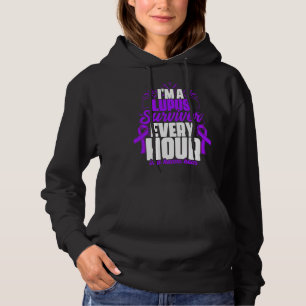 Moletom Lupus Sobrevivente Lupus Purple Ribbon Sensibiliza