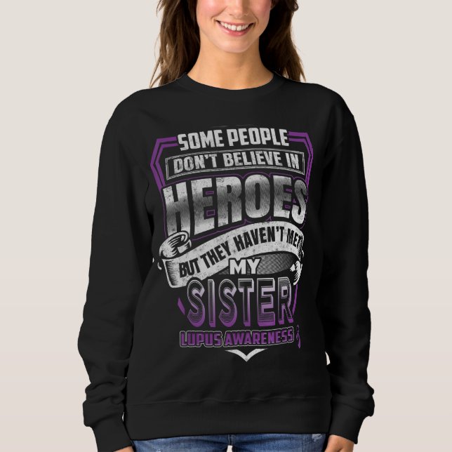 Moletom Lupus Warrior Roxo Atenção Orgulhosa (Frente)