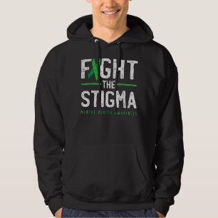 Moletom Luta Contra A Saúde Mental Estigma, Sensibilização