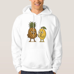 Moletom Luta de frutas - Abacaxi vs. Desligamento de Mango