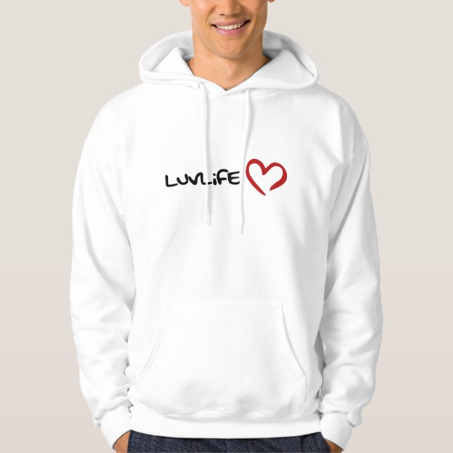 Moletom Luv Life Hoodie (Frente)