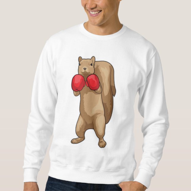 Moletom Luvas de boxe de esquilo (Frente)