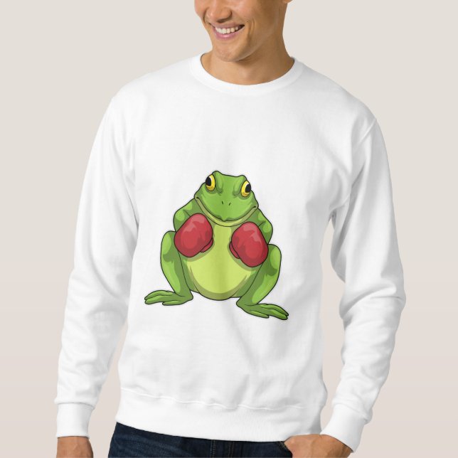 Moletom Luvas de boxe Frog Boxer (Frente)