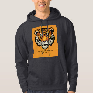 Moletom Luxo em faixas - Energia de Tigre Negrito