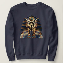 Moletom Luxury Golden Egyptian Mask Artwork T-Shirt