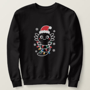 Moletom Luzes de Natal de Axolote Fofas