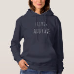 Moletom LUZES E AMOR | Simples Gráfico de Texto de Chanucá<br><div class="desc">LUZES E AMOR | Simples Hanukkah Texto Hoodie Gráfico</div>