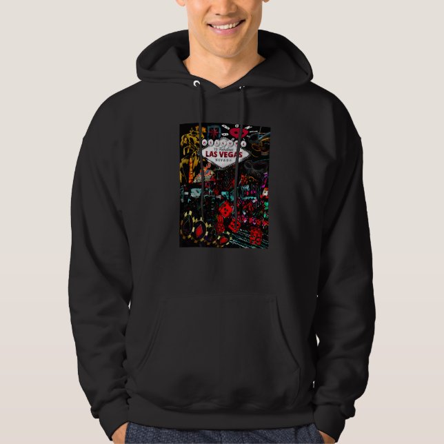 Moletom Lv Nightlife Bong Bones Com Distressão Roupa (Frente)