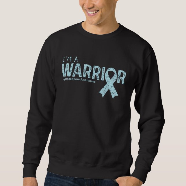 Moletom Lymphedema Awareness Warrior (Frente)