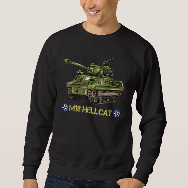 Moletom M18 Hellcat Tank Destroyer Ww2 Guerra da Coreia (Frente)