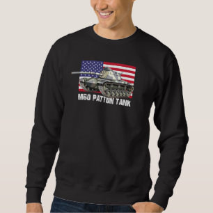 Moletom M60 Patton Tank American Flag
