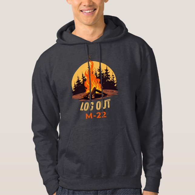 Moletom M-22 Acampamento Michigan (Frente)