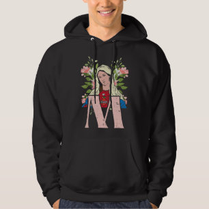 Moletom M Mary Virgin Sagrado Coração Jesus Católico Relig