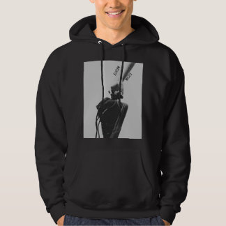 Moletom M preto! SF! Logotipo Hoddie de T