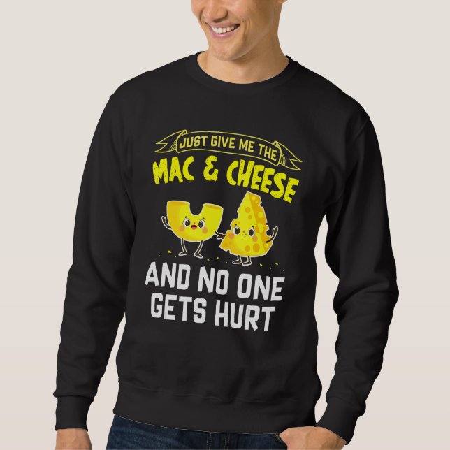 Moletom Mac And Cheese Macaroni Cheesy Noodle (Frente)