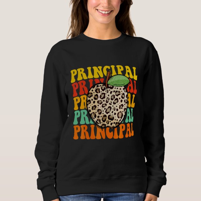 Moletom Maçã Leopardo Diretor Agradecimento Professor Cost (Frente)