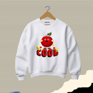 Moletom maçã vermelha legal