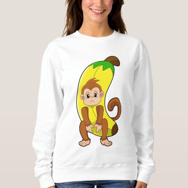 Moletom Macaco com Banana (Frente)