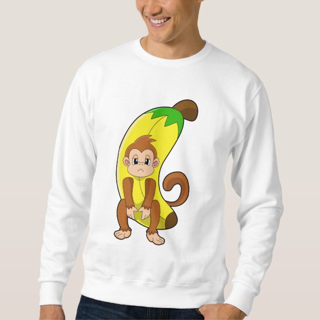 Moletom Macaco com Banana (Frente)