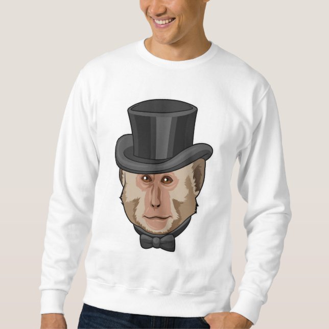 Moletom Macaco com Cilindro (Frente)