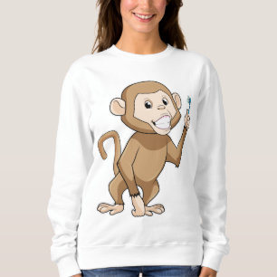Moletom Macaco com escova de dentes