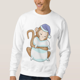 Moletom Macaco com Travesseiro & Sonolento