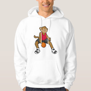 Moletom Macaco como jogador de basquetebol