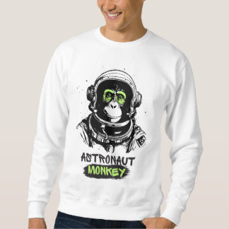 Moletom Macaco espacial astronauta Autenticado de alta qua