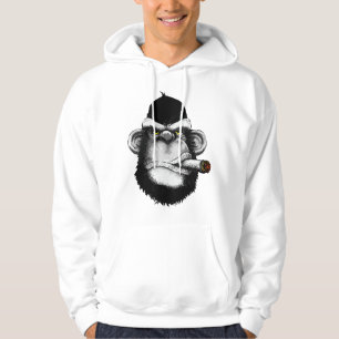 Moletom Macaco Fumando Charuto Premium