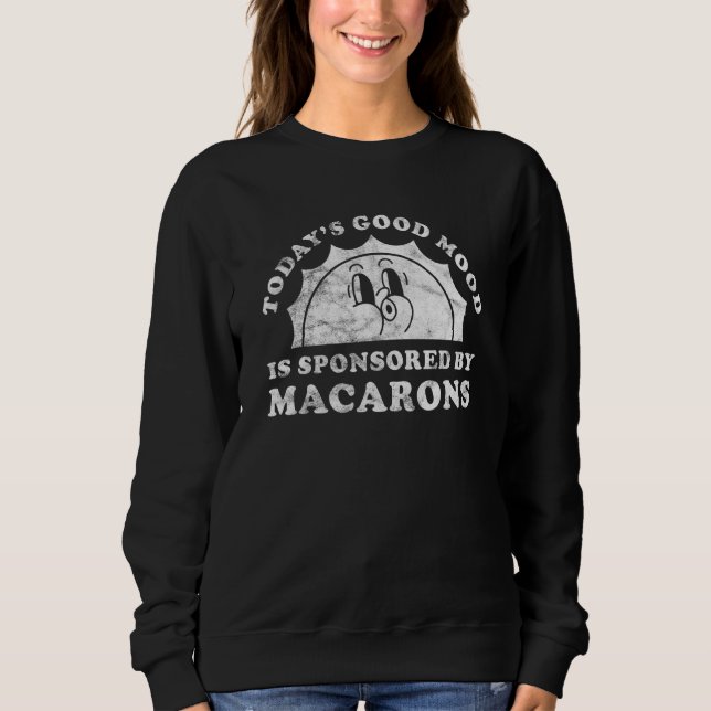 Moletom Macarões ou Macarões de Imagem Retroativa em Cujo  (Frente)
