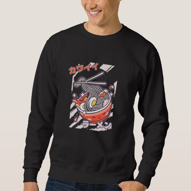 Moletom Macarrão Ramen Kawaii (Frente)