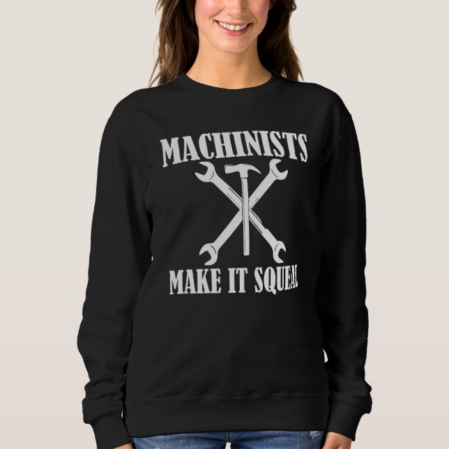 Moletom Machinistas Fazem-No Comprar Compulsivo (Frente)