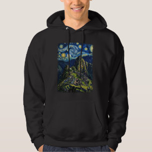 Moletom Machu Picchu Peru Inca StarNight Painting