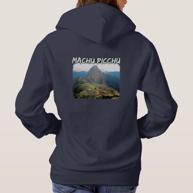 Moletom Machu Picchu Peru - Montanha Huayna Picchu (Verso)
